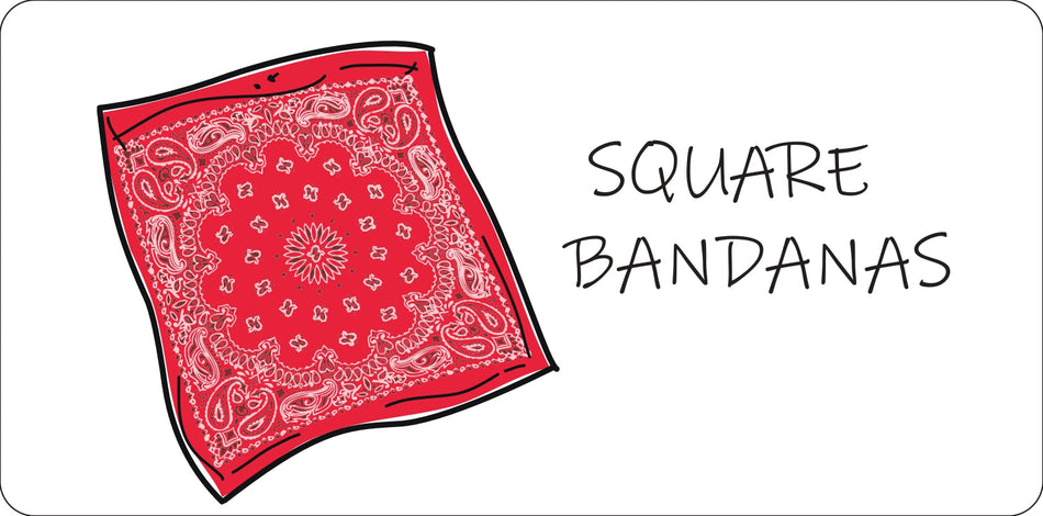 Square Bandanas