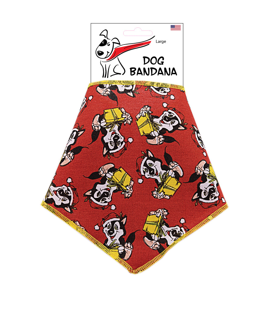 SA3101 Christmas Bandana, Red