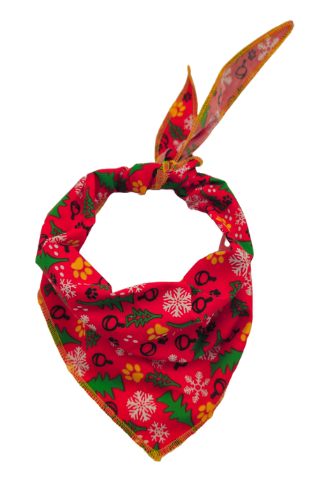 S3101 Christmas Bandana, Red