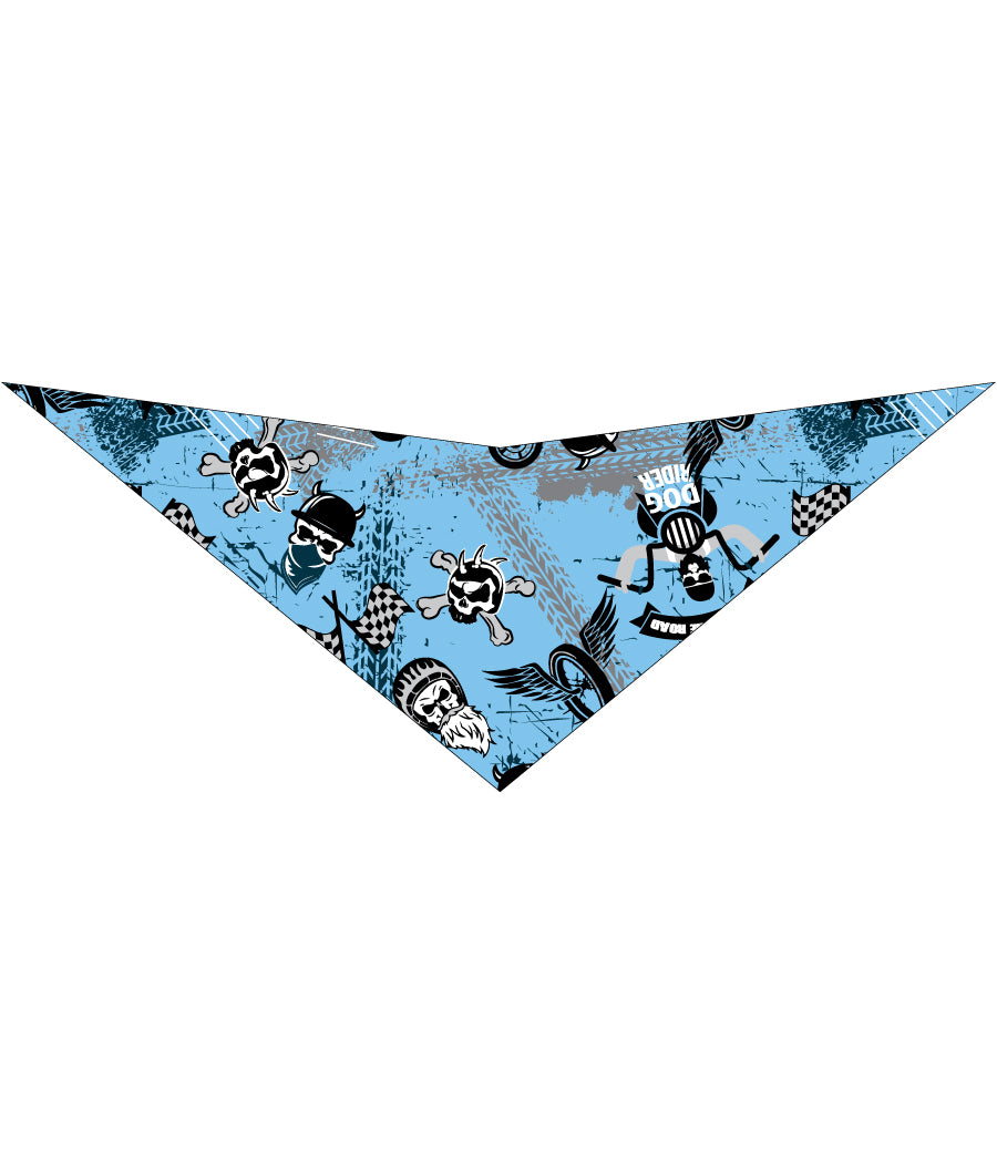 S3103 Dog Rider Bandana, Blue