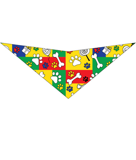 S3105 Paws & Bones Bandana