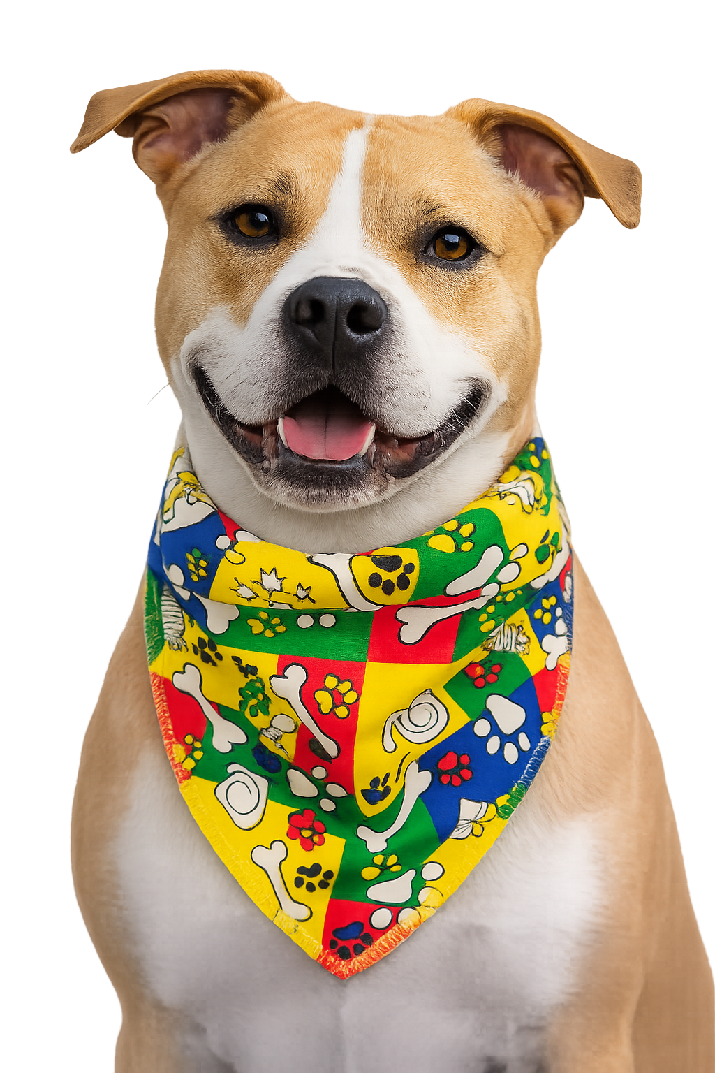 S3105 Paws & Bones Bandana