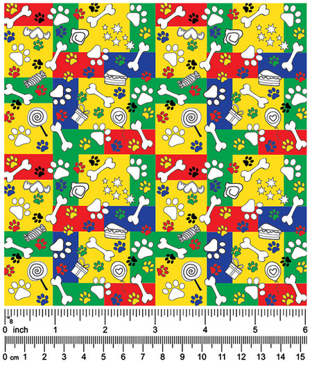 F7105 Paws & Bones Fabric