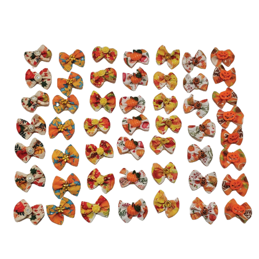 PKB11 24 Mix Pack Fall & Thanksgiving Bows