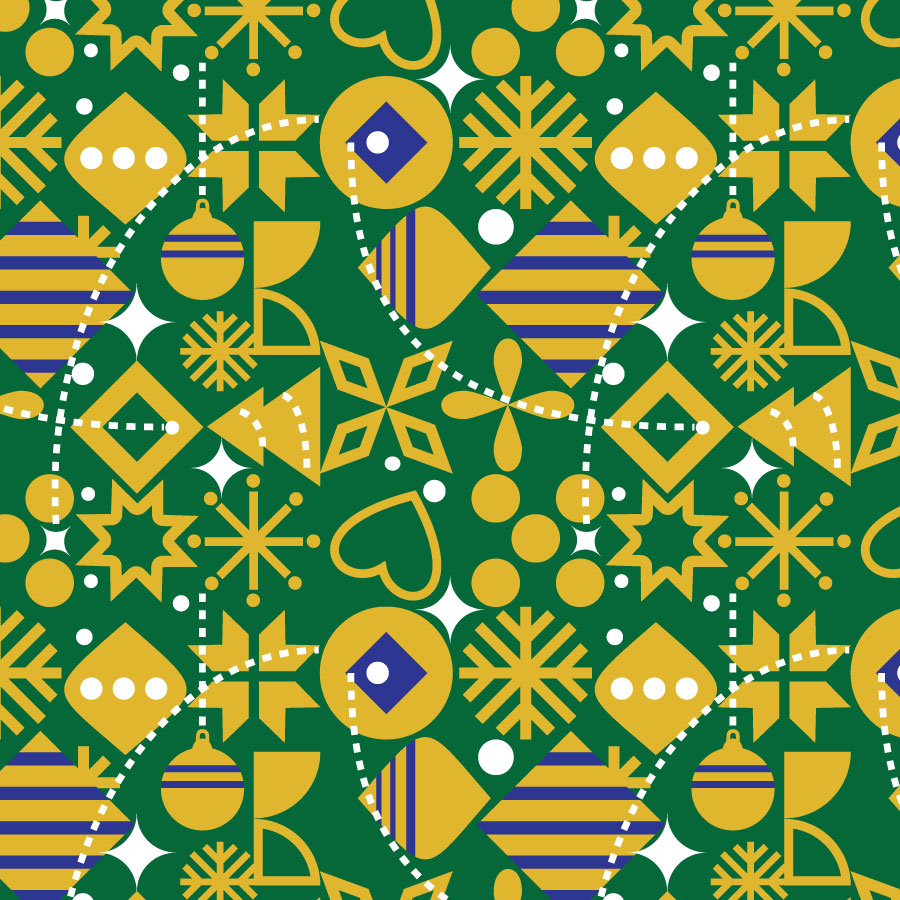SQ3109 Christmas Bandana