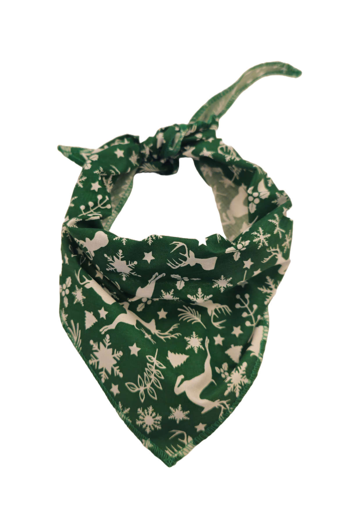 S3010 Christmas Bandana Green