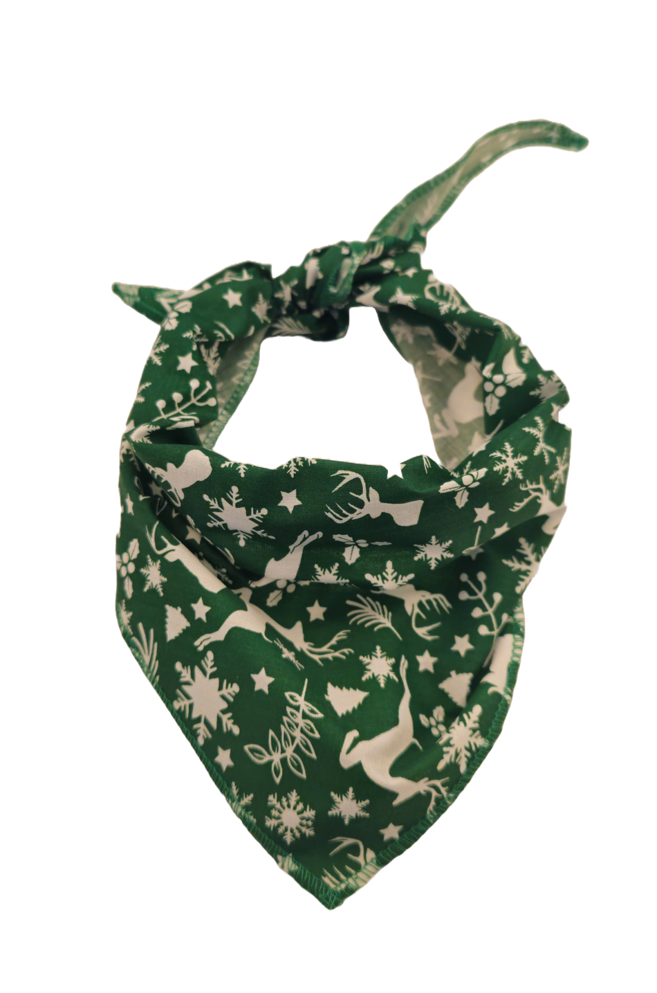 S3010 Christmas Bandana Green