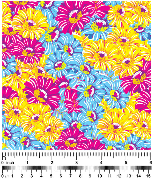 F7110 Summer Flowers  Fabric