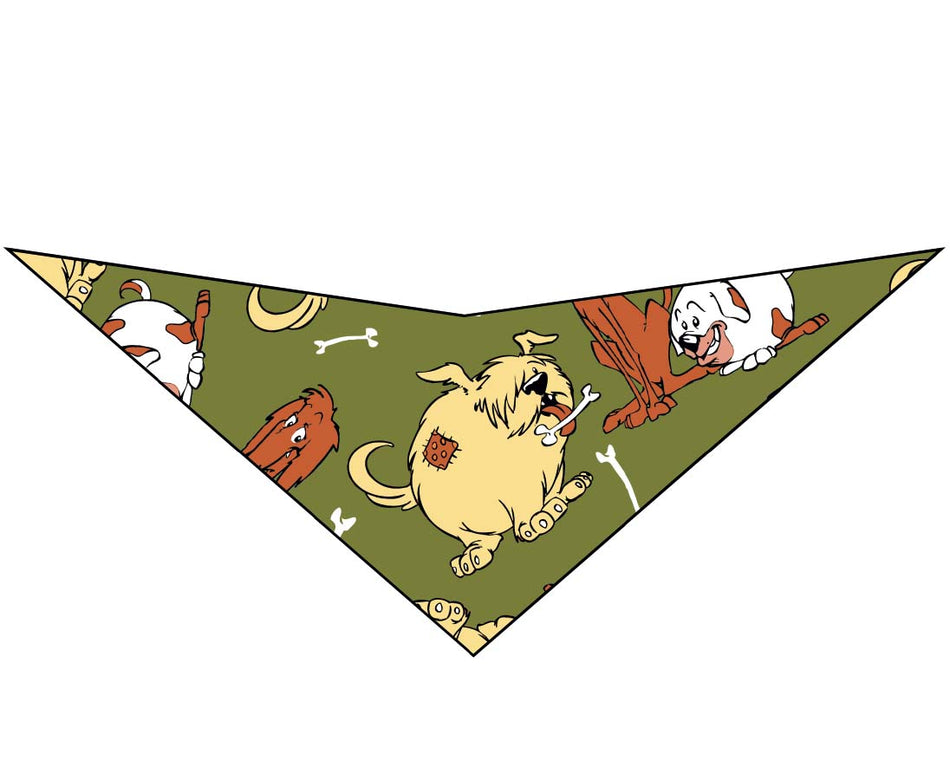 S3115 Dog Buddies Bandana, Green