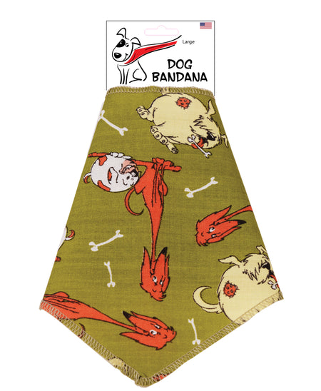 S3115 Dog Buddies Bandana, Green