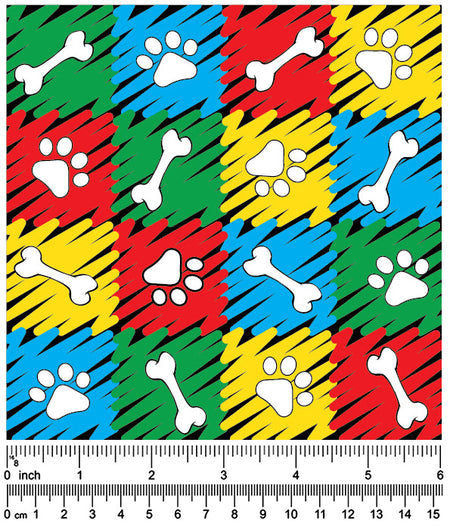 F7119 Paws & Bones Fabric