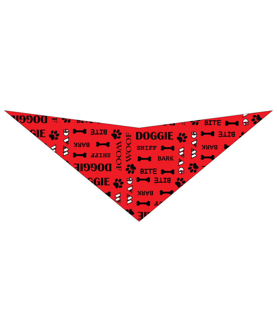 S3121 Doggie Bandana Red