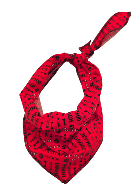 S3121 Doggie Bandana Red