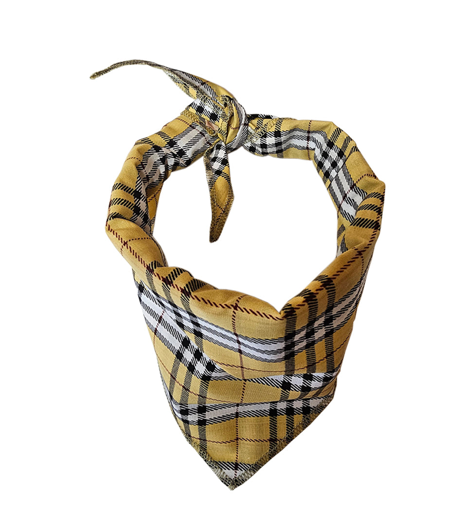 S3124 Plaid Bandana