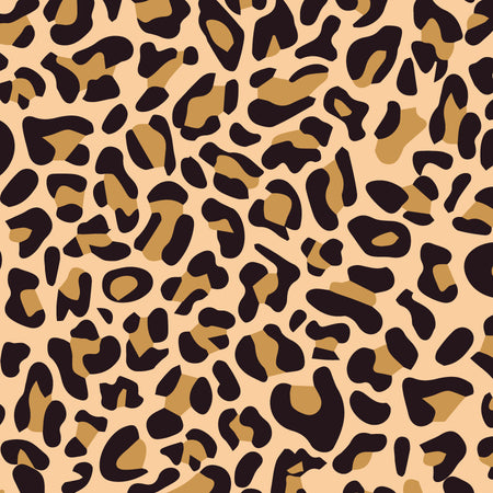 SQ3132 Leopard Print  Square Bandana