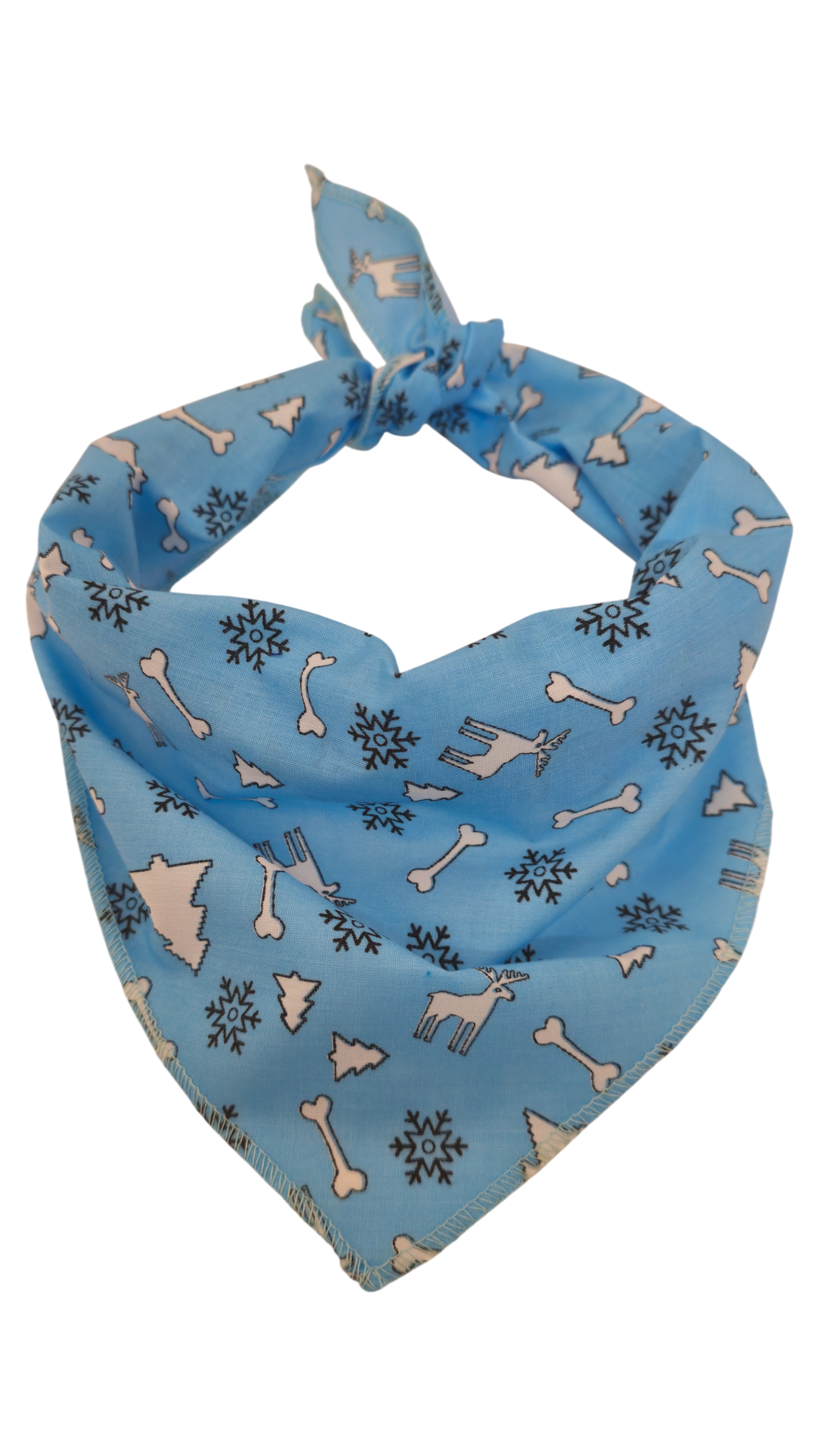 S3133 Christmas Bandana Blue