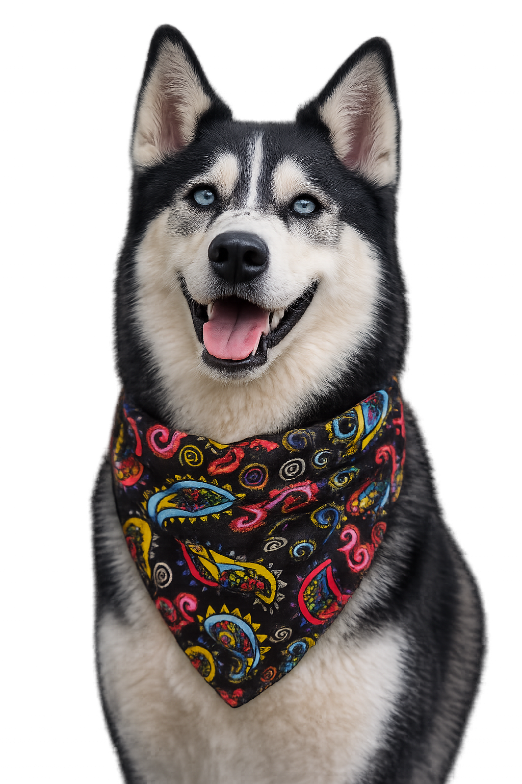 PKS2 60 Assorted PAISLEY Tieback Dog Grooming Bandanas / Groomers Bulk Package