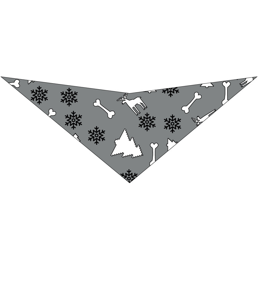 S3138 Holiday Bandana Grey