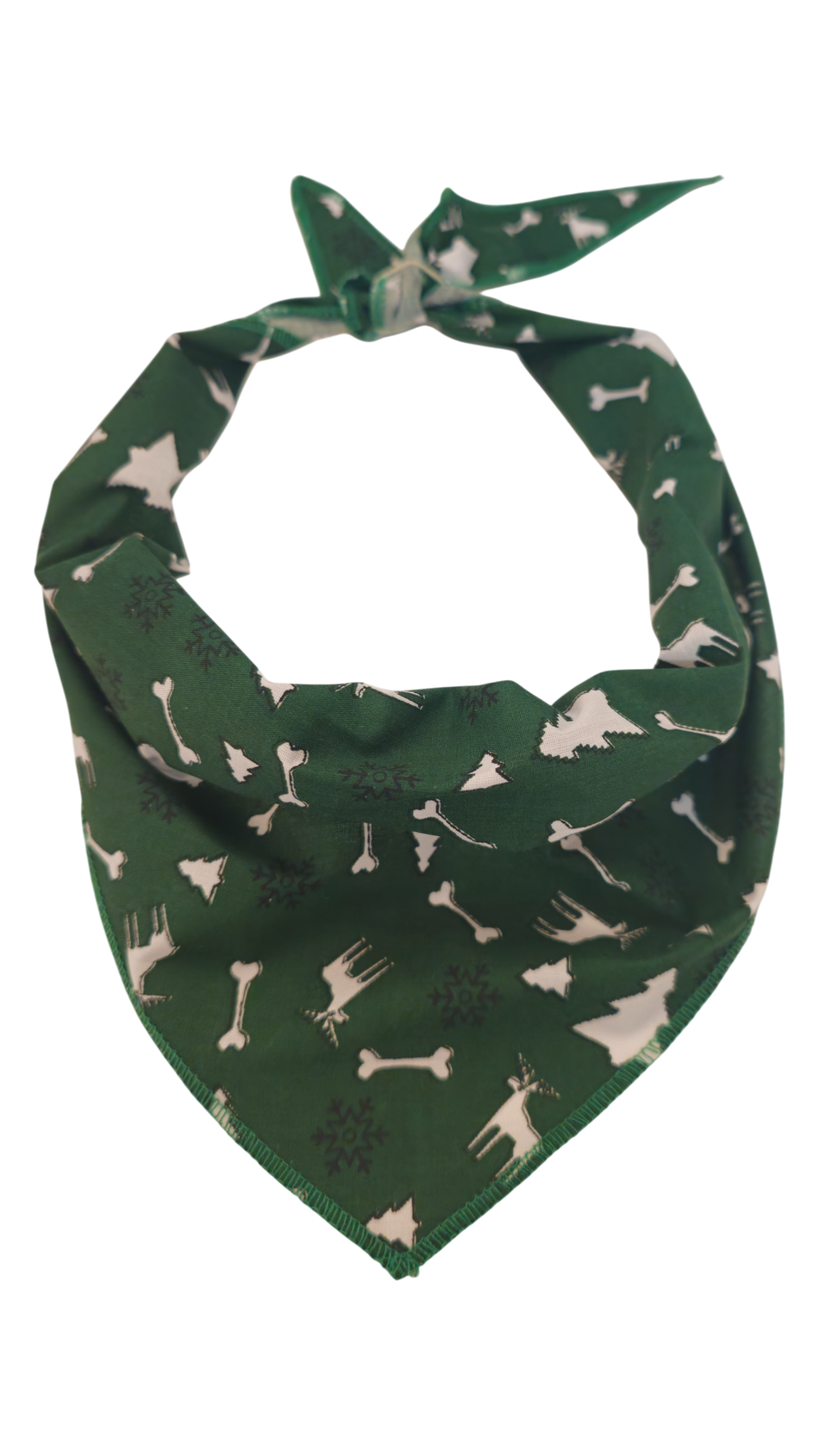 S3139 Christmas Bandanas Green