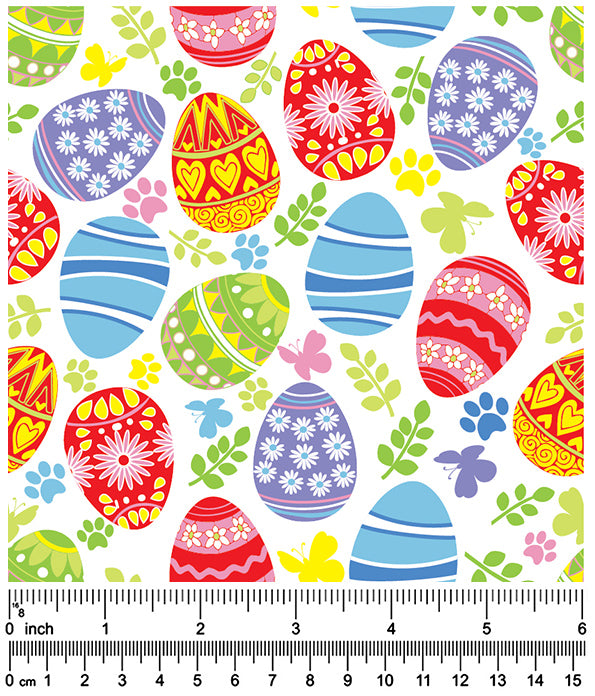 F7013 Easter Doggie Fabric