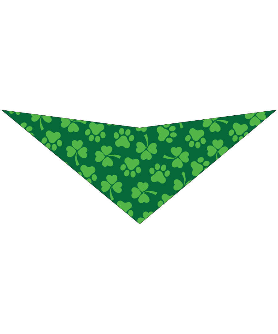 S3140 St. Patrick's Day Bandana Green
