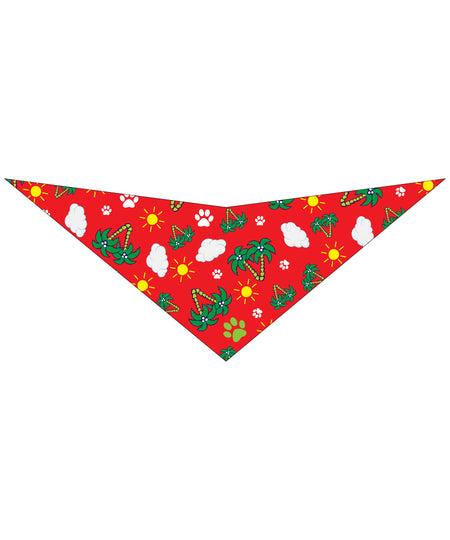 S3142 Summer Bandana Red