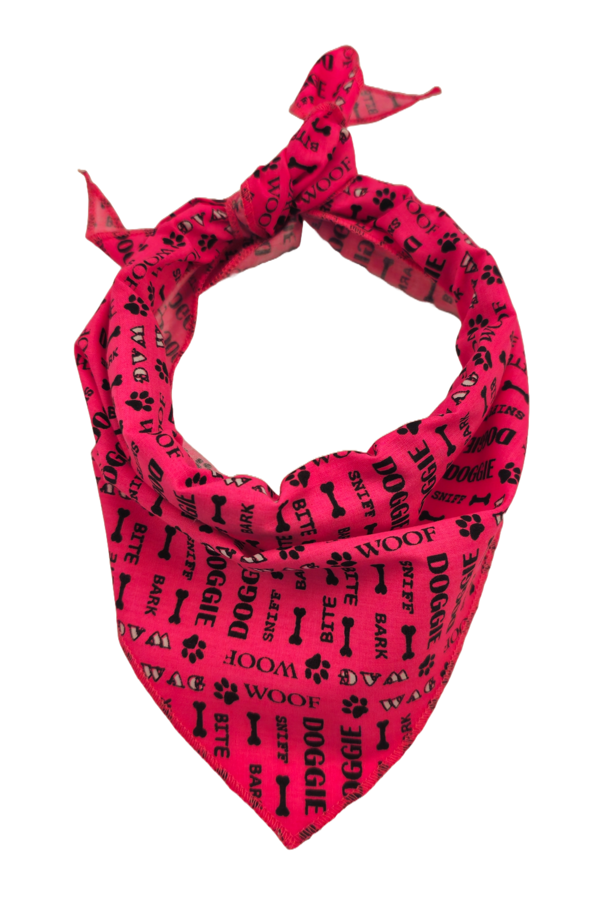 S3145 Doggie Bandana Hot Pink