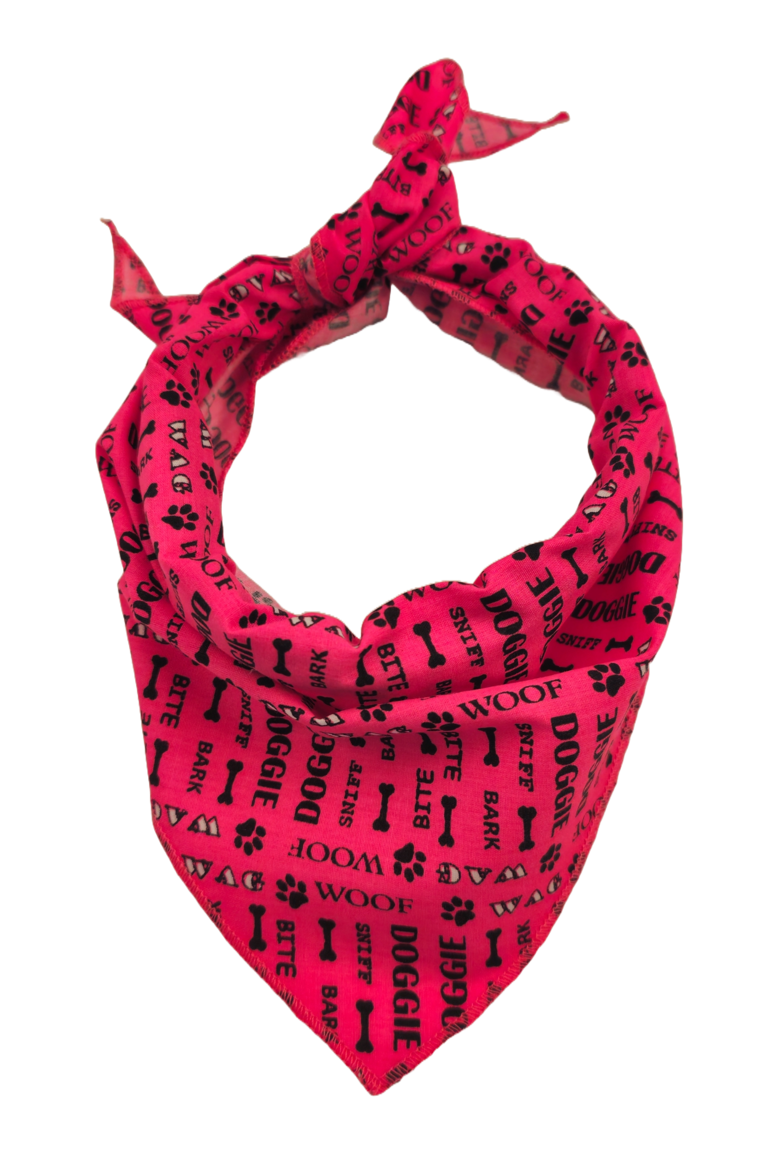 S3145 Doggie Bandana Hot Pink