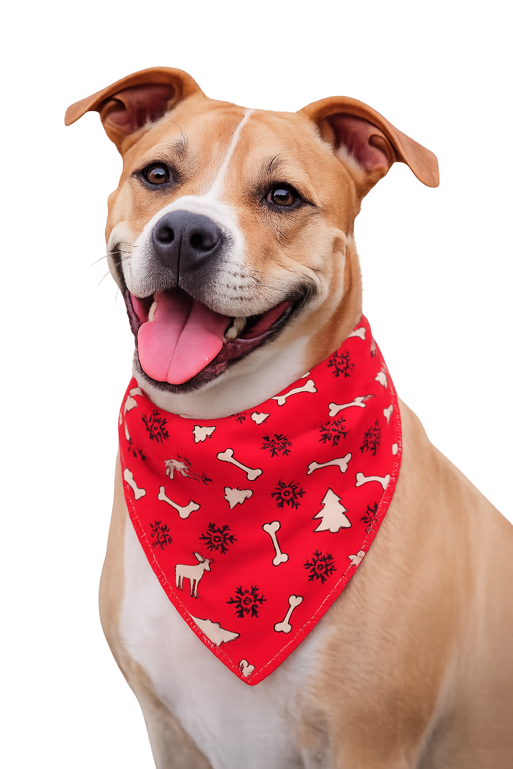 PKS6 60 Assorted CHRISTMAS WINTER Tieback Dog Grooming Bandanas / Groomers Bulk Package