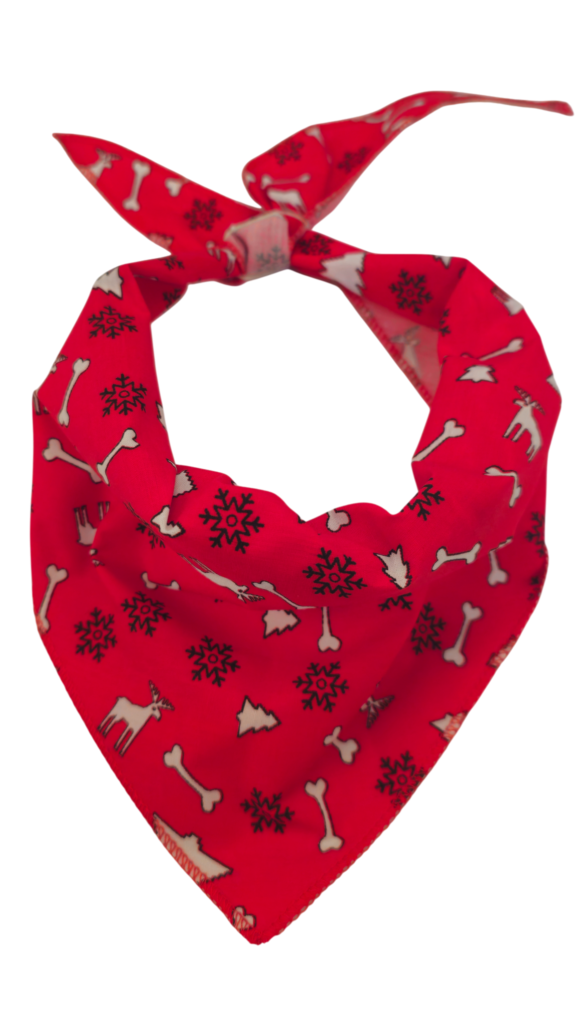 S3149 Christmas Bandana Red