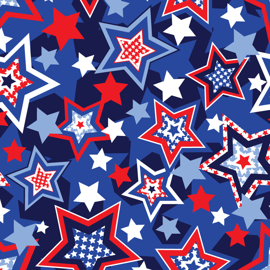 SQA3149 Stars on Blue Bandana