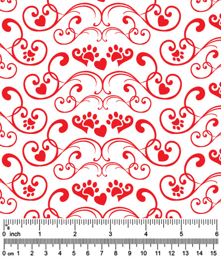 F7157 Valentine's Fabric