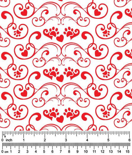 F7157 Valentine's Fabric