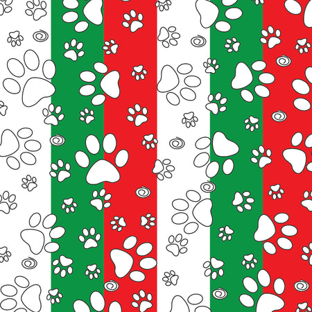 SQ3161 Paws Square Bandana