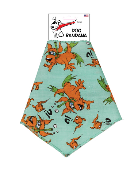 SA3164 Snorkel Doggie Bandana, Blue