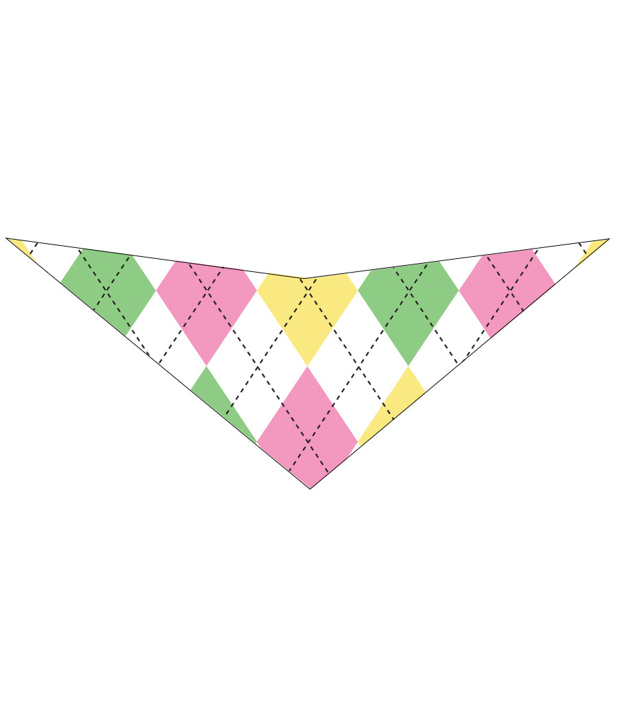 S3165 Casual Diamonds Bandanas