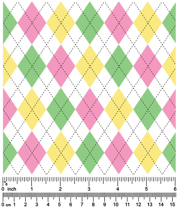 F7165 Casual Fabric, Diamonds
