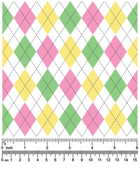 F7165 Casual Fabric, Diamonds