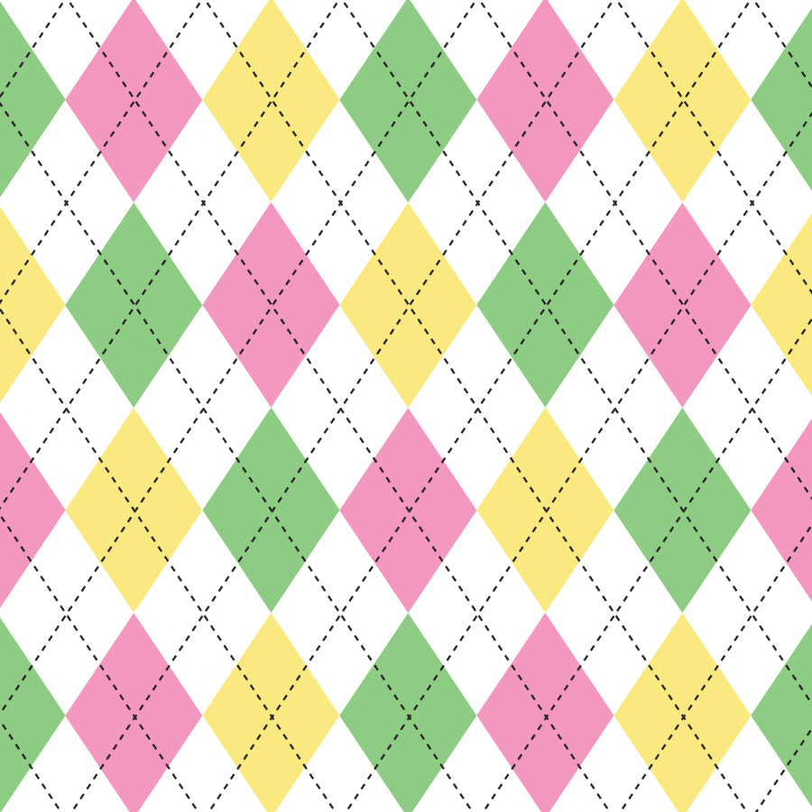 SQ3165 Casual Easter Square Bandanas