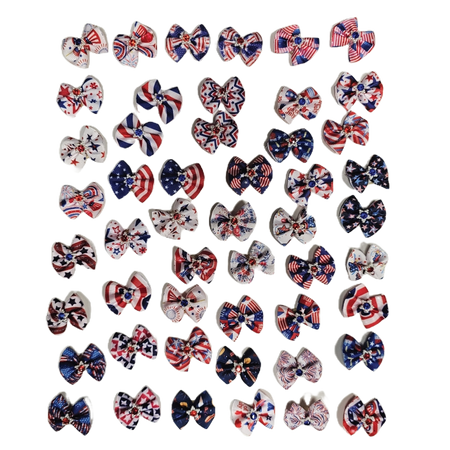 PKB5 24 Mix Pack Patriotic Bows