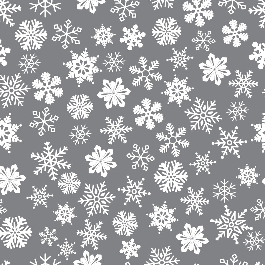 SQ3167 Snowflakes Square Bandana