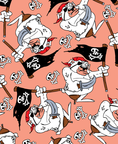 F7170 Pirate Bully Box Fabric, Orange