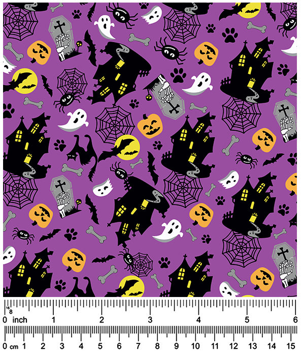 F7172 Halloween Fabric