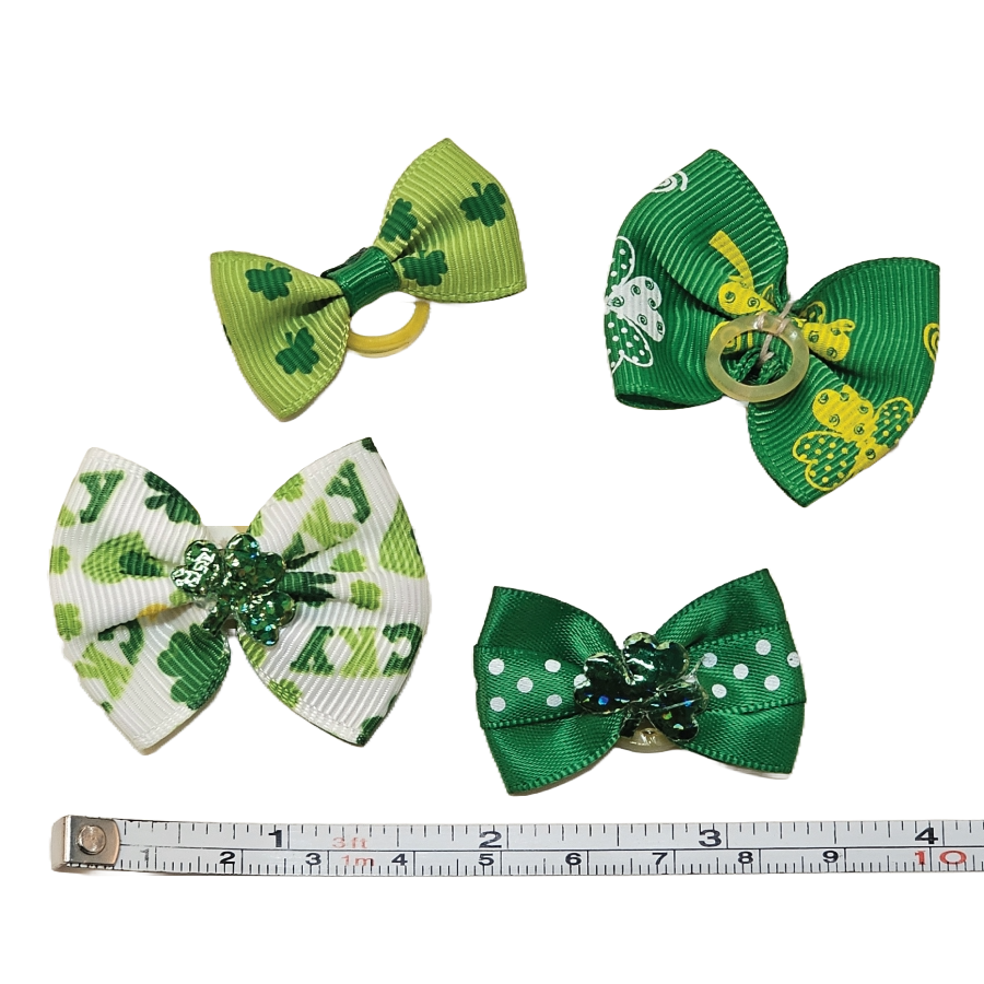 PKB8 24 Mix Pack St. Patrick's Day Bows