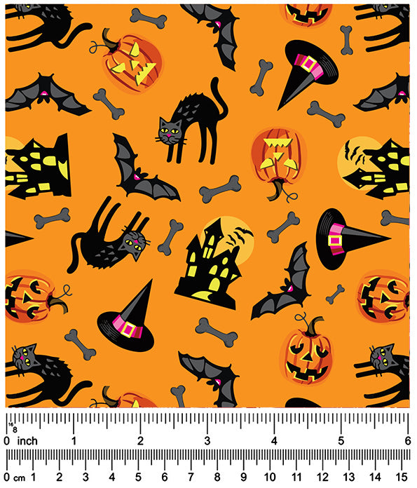 F7188 Halloween Fabric