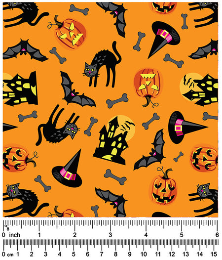 F7188 Halloween Fabric