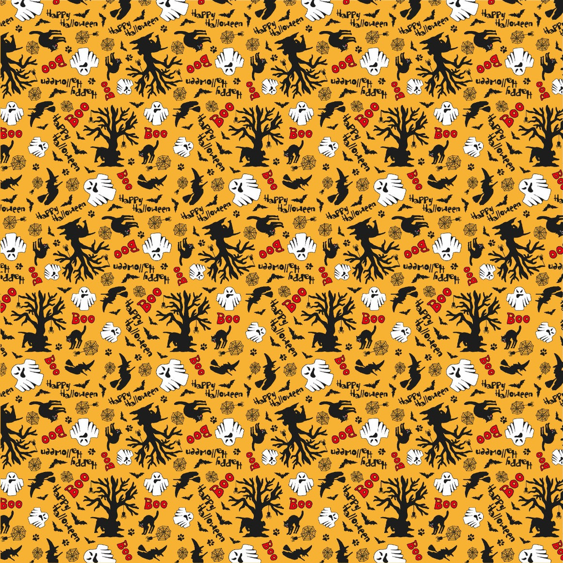 SQ3190 Halloween Square Bandana