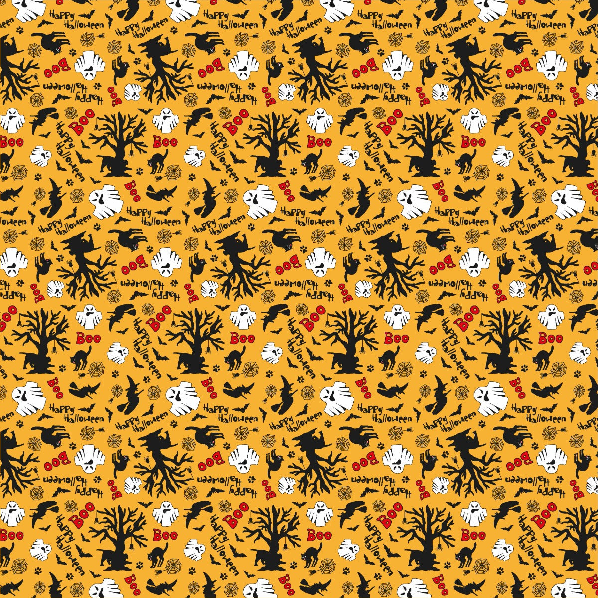 SQ3190 Halloween Square Bandana