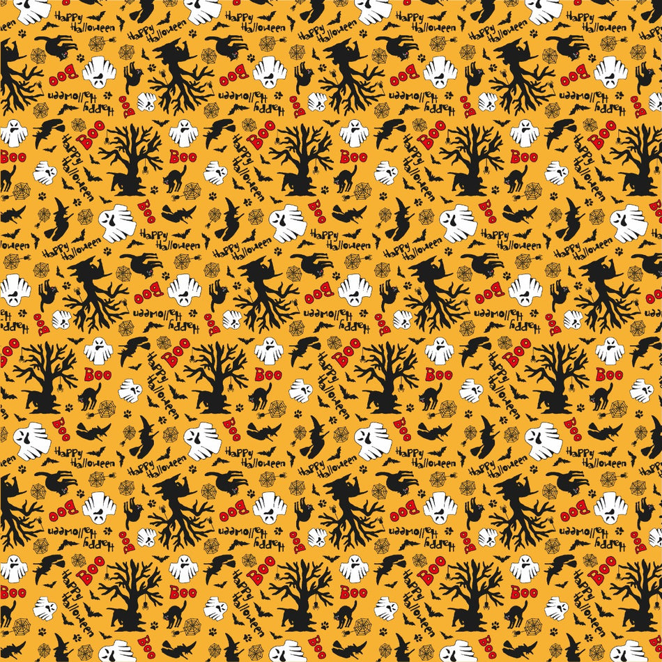 SQ3190 Halloween Square Bandana
