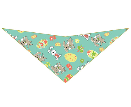 SA3206 Easter Bunny & Chick Doggie Bandana